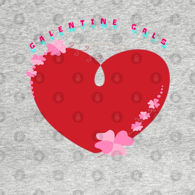 Galentines day heart by sailorsam1805